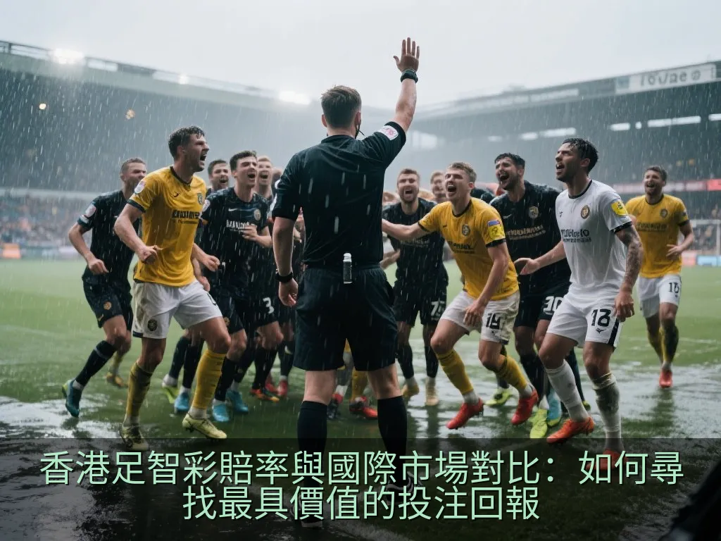 香港足智彩賠率與國際市場對比：如何尋找最具價值的投注回報